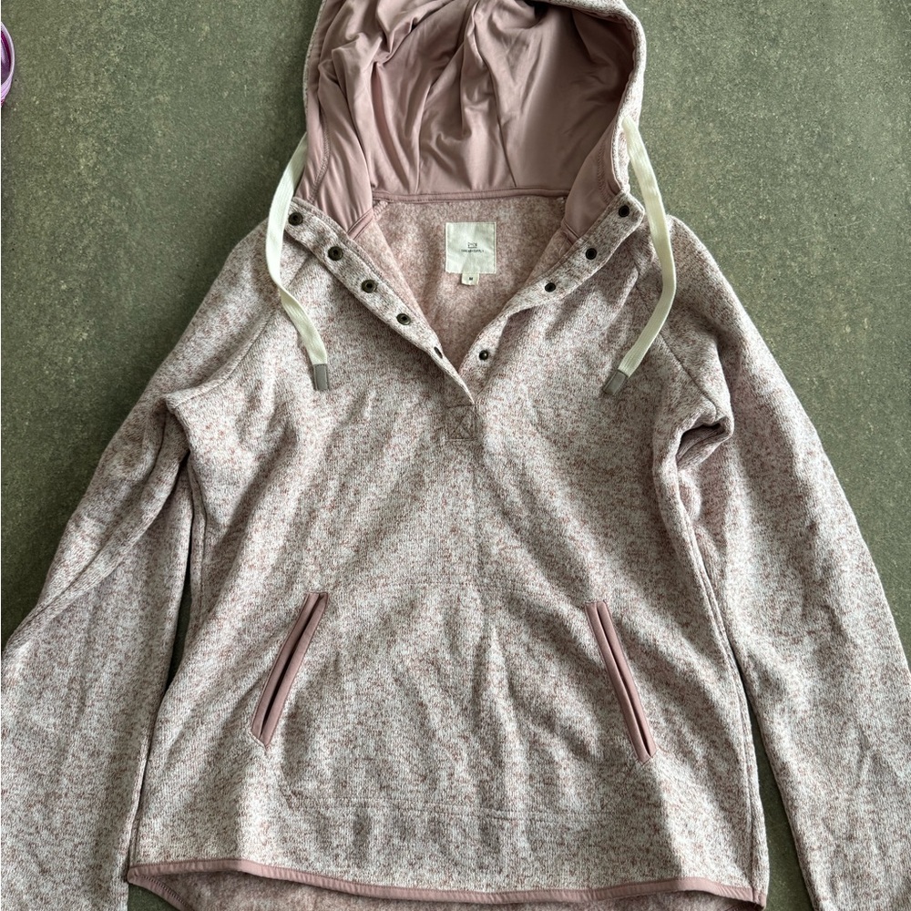 Thread & Supply Light Pink Hooded Sweater